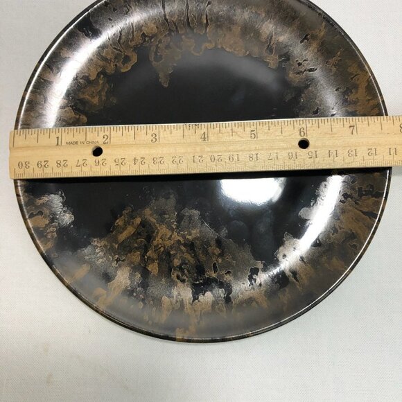 Tafelstern Two Tone Brown Made In Germany Plate - Picture 4 of 5